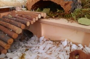 Hamster Haus aus Holz
